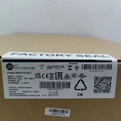 PANELVIEW PLUS 7 STANDARD COLOR TERMINAL 2711P-T10C21D8S SERIES D ALLEN-BRADLEY