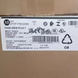 2711P-T10C22D8S /D ALLEN-BRADLEY 1PCS PANELVIEW PLUS 7 STANDARD 10 TERMINAL