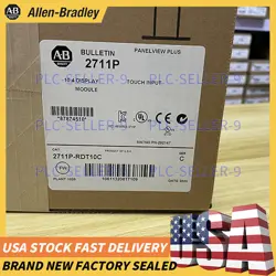 ALLEN BRADLEY 2711P-RDT10C PANELVIEW PLUS 1000 COLOR TOUCH DISPLAY NEW SEALED