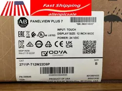 NEW SEALED ALLEN-BRADLEY 2711P-T12W22D9P PANELVIEW PLUS 7 COLOR TOUCH 12