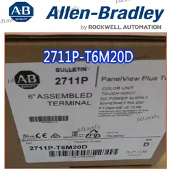 ALLEN BRADLEY 2711P-T6M20D TOUCH SCREEN NEW SEAL STOCK FREE SHIPPING