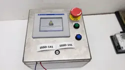 ALLEN BRADLEY 2711PC-T6C20D8 & HOFFMAN CSD12126SS STAINLESS OPERATOR ENCLOSURE