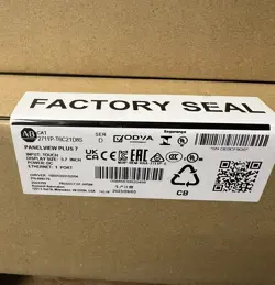 FACTORY SEALED PANELVIEW PLUS 7 GRAPHIC TERMINAL ALLEN BRADLEY 2711P-T6C21D8S /D