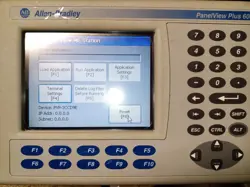  ALLEN BRADLEY PANELVIEW PLUS 600  2711P-B6C20A SER B, 2711P-RN1
