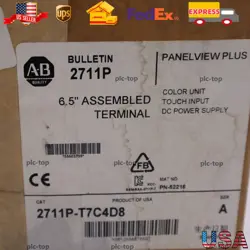 NEW 2711P-T7C4D8 ALLEN BRADLEY PANELVIEW PLUS 700 COLOR/TOUCH FACTORY SEAL AB