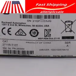 ALLEN-BRADLEY 2711R-T10T PANELVIEW 800 10.4-INCH HMI TERMINAL AB 2711RT10T