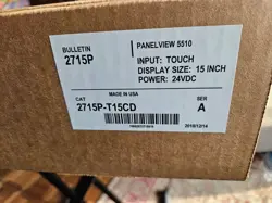 1PC NEW ALLEN BRADLEY 2715P-T15CD/A THE UNIT WORKS, IT NEEDS A TOUCHSCREEN