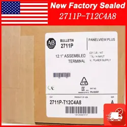 1PC NEW IN BOX ALLEN BRADLEY 2711P-T12C4A8 FILM HMI PANELVIEW PLUS 6 FREE SHIP