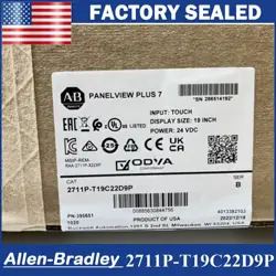 ALLEN BRADLEY 2711P-T19C22D9P /B PANELVIEW PLUS 7 19