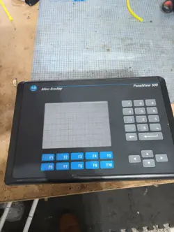 USED FOR PARTS ALLEN BRADLEY 2711-B6C1 PANELVIEW 600 INTERFACE PANEL 