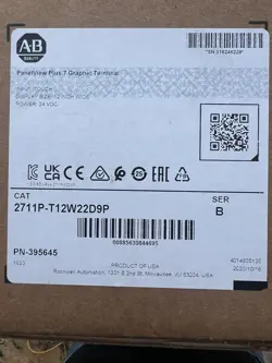 NEW ALLEN-BRADLEY 2711P-T12W22D9P-BSHK PANELVIEW PLUS 7 COLOR TOUCH 12''