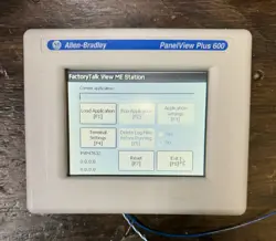 ALLEN-BRADLEY PANELVIEW PLUS 600 2711P-T6M20D OPERATOR INTERFACE PANEL