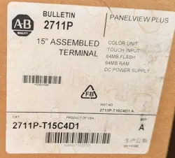 NEW ALLEN-BRADLEY PANELVIEW PLUS2711P-T15C4D1 SER A PROTECTIVE FILM TOUCH SCREEN