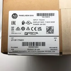 NEW 2713P-T7WD1 ALLEN-BRADLEY SEALED PANELVIEW 5310 GRAPHIC TERMINAL 2713PT7WD1