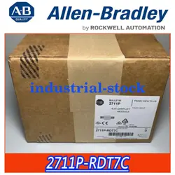 ALLEN BRADLEY 2711P-RDT7C SER D TOUCH SCREEN NEW SEAL STOCK FREE SHIPPING✅