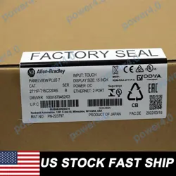 AB 2711P-T15C22D8S ALLEN BRADLEY PANELVIEW PLUS 7 GRAPHIC TERMINAL NEW SEALED