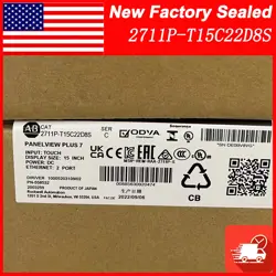 ALLEN BRADLEY 2711P-T15C22D8S PANELVIEW PLUS 7 GRAPHIC TERMINAL