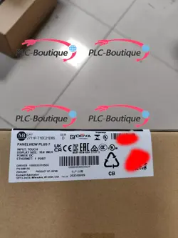 GRAPHIC TERMINAL 2711P-T10C21D8S 1 YEAR WARRANTY SER/D ALLEN BRADLEY