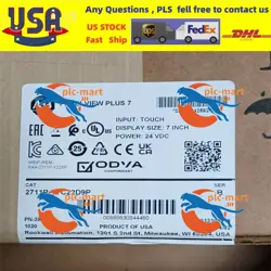 ALLEN-BRADLEY 2711P-T7C22D9P  PLUS 7 COLOR TOUCH 2711PT7C22D9P