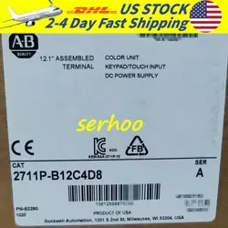 AB 2711P-B12C4D8 PANELVIEW PLUS TERMINAL SPOT GOODS BRAND NEW ALLEN-BRADLEY