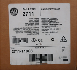 BRAND NEW ALLEN-BRADLEY 2711-T10C8 1000 COLOR TERMINAL 10.4-IN AB 2711 T10C8