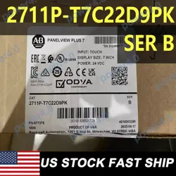 NEW FACTORY SEALED ALLEN BRADLEY 2711P-T7C22D9PK PANELVIEW PLUS 7