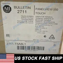 NEW ALLEN BRADLEY 2711-T5A8L1 PANELVIEW STANDARD TERMINAL FREE SHIPPING