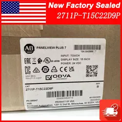 BRAND NEW ALLEN-BRADLEY PANELVIEW PLUS 7 GRAPHIC TERMINAL 2711P-T15C22D9P