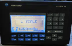 ALLEN BRADLEY PANELVIEW 550 2711-B5A8 SER H REV A FRN 4.20