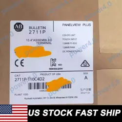 ALLEN-BRADLEY 2711P-T10C4D2 PANELVIEW PLUS 1000 OPERATOR INTERFACE
