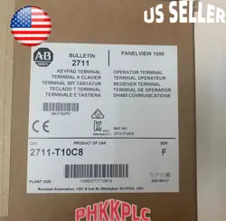 NEW ALLEN-BRADLEY 2711-T10C8 AB 1000 COLOR TERMINAL 10.4-IN  2711T10C8 US