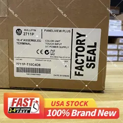 1PC ALLEN-BRADLEY 2711P-T10C4D8 FACTORY SEALED FREE SHIPPING