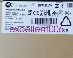 NEW AB 2711P-T6C21D8S ALLEN-BRADLEY HMI PANELVIEW PLUS 7 GRAPHIC TERMINAL/