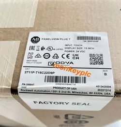 ALLEN-BRADLEY 2711P-T15C22D9P PANEL