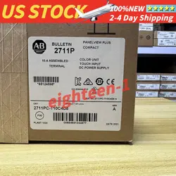 BRAND NEW ALLEN BRADLEY 2711PC-T10C4D8 HMI PANELVIEW PLUS COMPACT 1000 TERMINAL