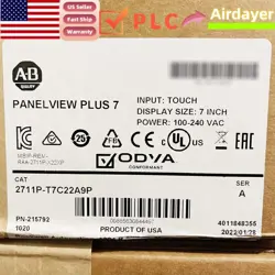 2711P-T7C22A9P ALLEN-BRADLEY HMI PANELVIEW PLUS 7 GRAPHIC TERMINAL NEW