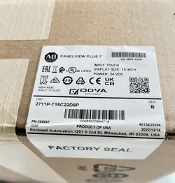 ALLEN-BRADLEY 2711P-T15C22D9P FAST SHIPPING PANELVIEW PLUS 7 GRAPHIC TERMINAL
