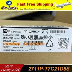 NEW SEALED ALLEN-BRADLEY 2711P-T7C21D8S SER D HMI PANELVIEW PLUS 7 TERMINAL