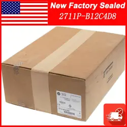 1PC ALLEN BRADLEY 2711P-B12C4D8 NEW SEALED ALLEN-BRADLEY 2711P B12C4D8
