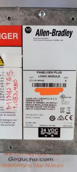 BRADLEY 2711P-T12C4D9 PANELVIEW