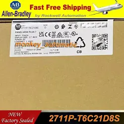 NEW AB 2711P-T6C21D8S ALLEN-BRADLEY SER D HMI PANELVIEW PLUS 7 GRAPHIC TERMINAL