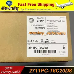 ALLEN-BRADLEY 2711PC-T6C20D8 HMI PANELVIEW PLUS 6 GRAPHIC TERMINAL 2711PCT6C20D8