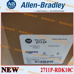 1PC ALLEN-BRADLEY 2711P-RDK10C PANELVIEW PLUS 1000 DISPLAY MODULE BRAND NEW