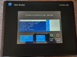 ALLEN BRADLEY 2711-T10C8 SERIES D PANELVIEW 1000 TOUCH COLOR 10