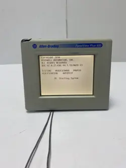 ALLEN-BRADLEY PANELVIEW PLUS 600 2711PC-T6M20D SER D WORKING