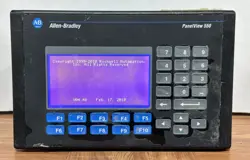 PWR TEST ALLEN-BRADLEY PANELVIEW 550 2711-B5A8X STANDARD OPERATOR TERMINAL READ