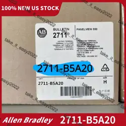 2711-B5A20 PANELVIEW 550 PLC BRAND NEW ALLEN BRADLEY FREE SHIPPING US