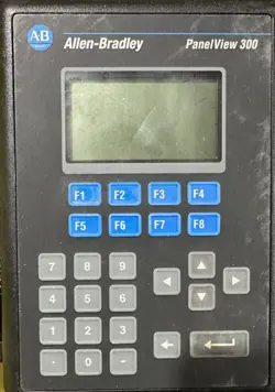 ALLEN-BRADLEY PANELVIEW 300 MONOCHROME INTERFACE PANEL (2711-K3A17L1)