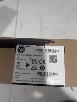 ALLEN-BRADLEY 2711R-T7T PANEL VIEW 800 HMI TERMINAL 7”