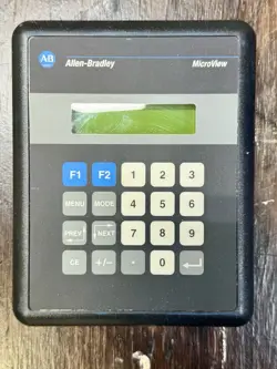 ALLEN BRADLEY 2707-MVP232 SERIES B MICROVIEW OPERATOR INTERFACE 